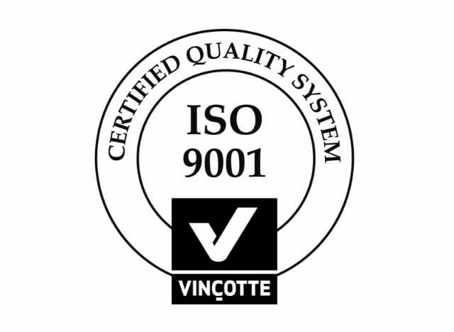 ISO9001の認証取得